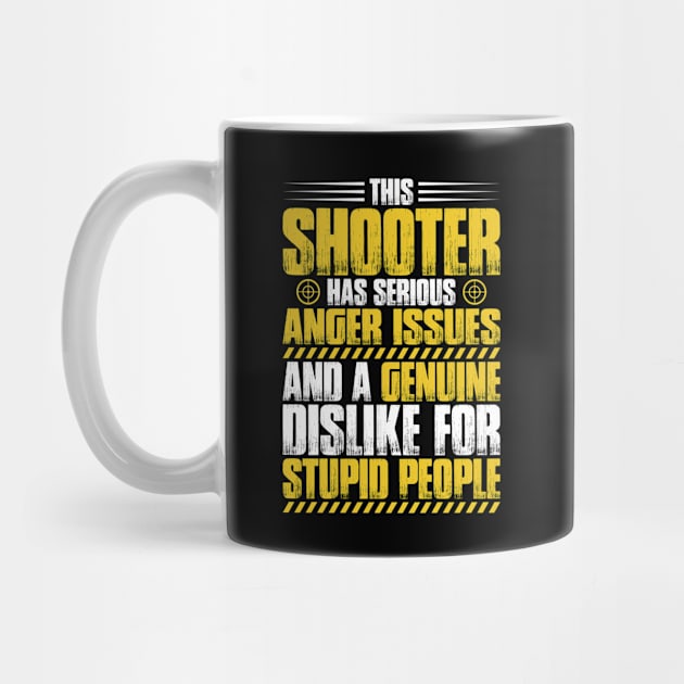 Shooter Shooting Sports Gun Range Gift Present by Krautshirts